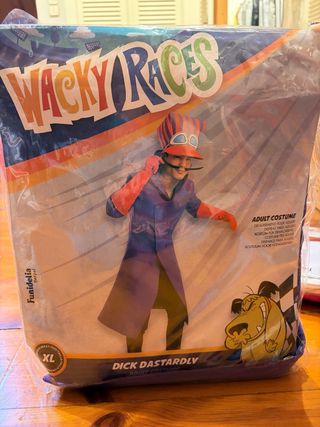 Disfraz Dick Dastardly Autos Locos Talla XL