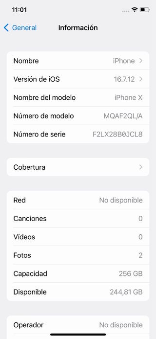 iPhone X 256GB