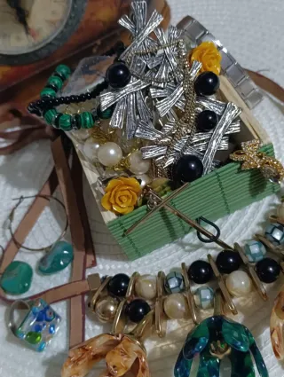 Lote bisutería vintage y boho
