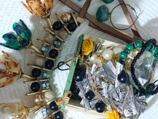Lote bisutería vintage y boho