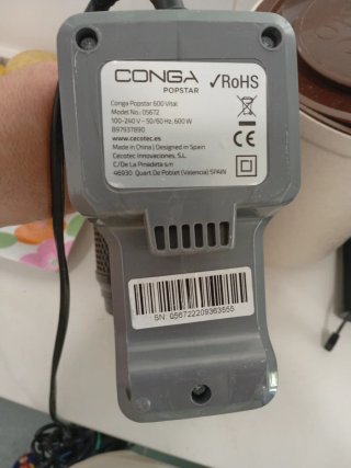 Aspiradora con cable Cecotec Conga Vertical