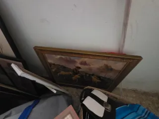 Cuadro de barco antiguo