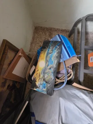 Cuadro de barco antiguo