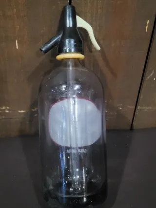 Sifón antiguo Hijos de Salomé Sánchez, Salamanca.