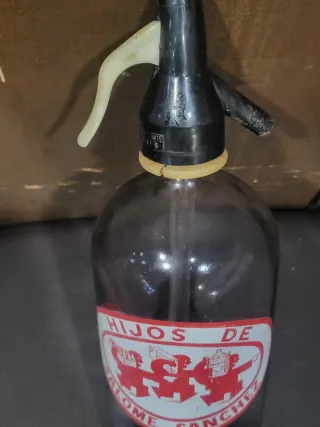 Sifón antiguo Hijos de Salomé Sánchez, Salamanca.