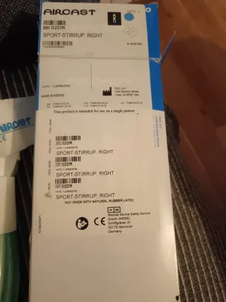 Tobillera ortopédica Aircast Air-Stirrup