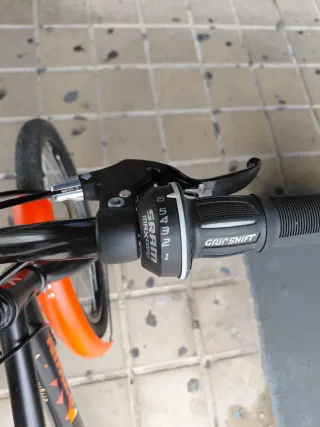 Bicicleta Infantil 20'' Naranja/Negra