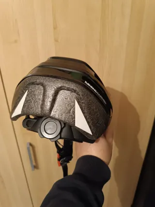 Casco B'Twin Negro Niño