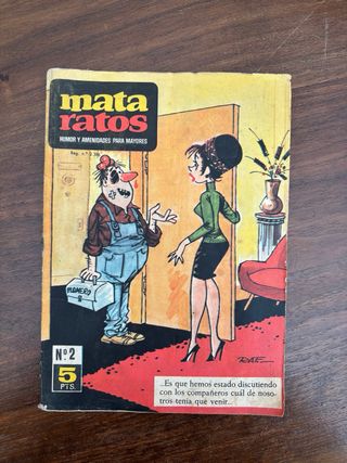 Revistas humor grafico Mata Ratos 1964