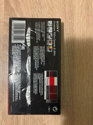 Cinta VHS Sony Premium 30 min