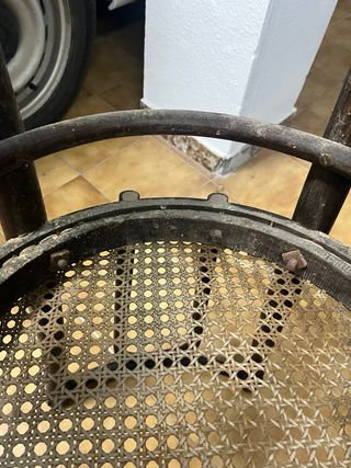 Silla antigua estilo Thonet