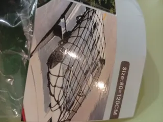 Red equipaje para coche Car Luggage Net 80x120 cm