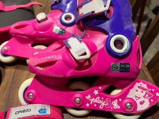 Cojunto completo patines niña