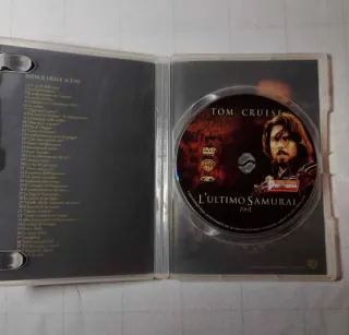 DVD "L'ultimo Samurai " con Tom Cruise.