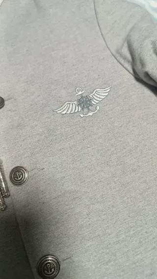 Traje de comunión niño gris,marca Busstop,talla 9