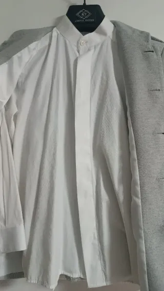 Traje de comunión niño gris,marca Busstop,talla 9