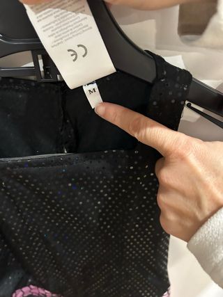 Disfraz Burlesque Niña Talla 6-7