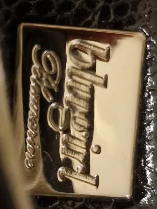 Borsa donna lucida nera