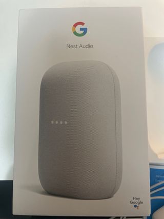 Google Nest Audio Gris.