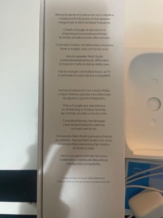 Google Nest Audio Gris.