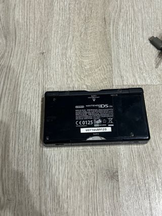 Nintendo DS Lite Negra + Cartucho multijuegos