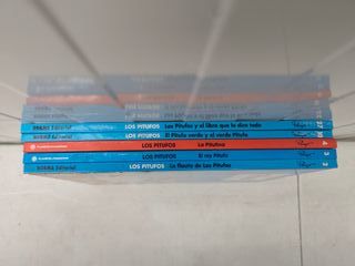 lote 5 libros comics los pitufos