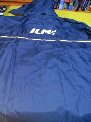 Chubasquero moto ILM azul