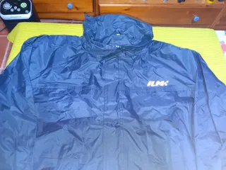 Chubasquero moto ILM azul