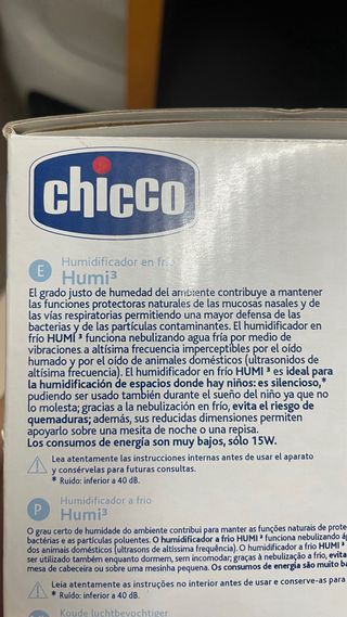 Humidificador en frío Chicco Humi3