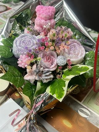 Bouquet candele e saponi artigianali