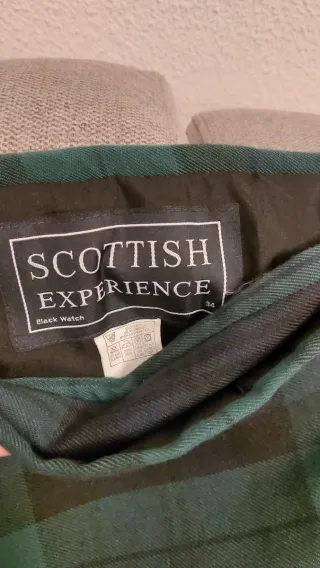 Falda escocesa de cuadros