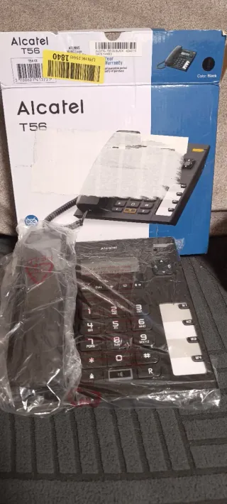 Teléfono fijo Alcatel T56 con contestador