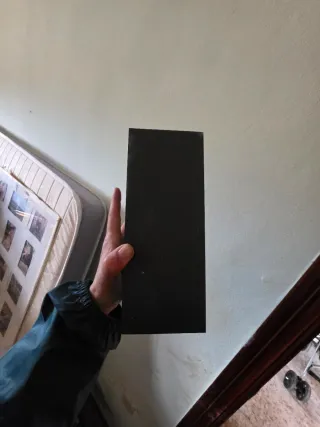 Lámpara exterior negra IP54