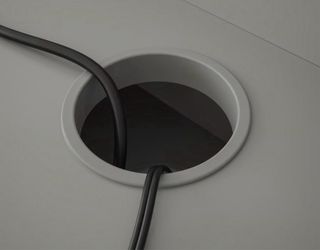 Escritorio Hauga Ikea Gris