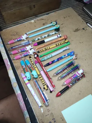 Lote Bolígrafos Kawaii Regalo Legami