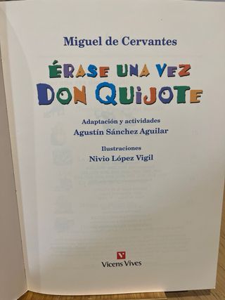 Erase Una Vez Don Quijote (Spanish and English ...