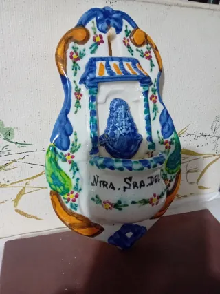 Figura cerámica Ntra. Sra. del Rocío