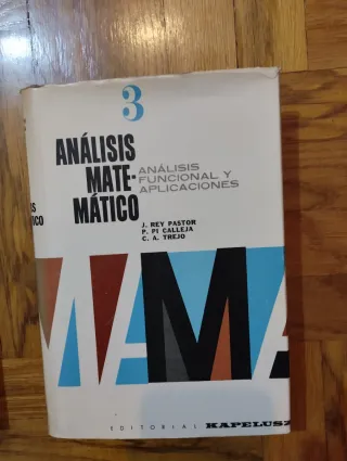 Libros Análisis Matemático. Nuevos.