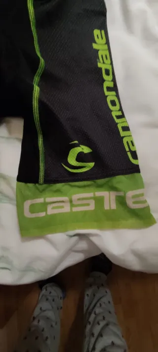 Maillot Castelli Cannondale color verde
