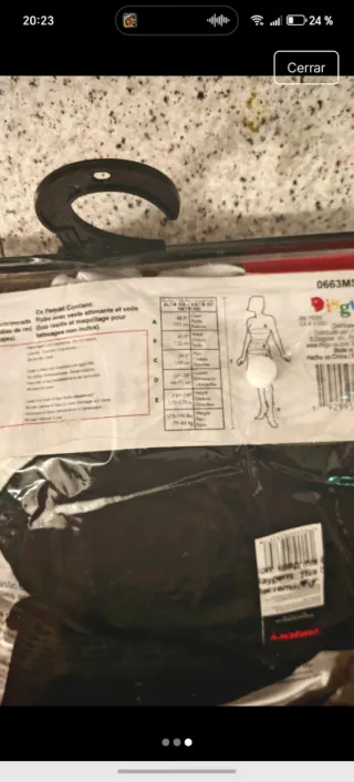 Disfraz Tiffany Novia Chucky XL