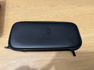 Nintendo Switch Gris + Funda + Micro SD de 128gb