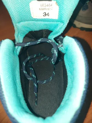 Botas montaña impermeables n°34