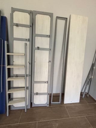 Litera plegable con escalera