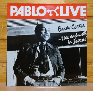 LP Benny Carter - Live and Well in Japan