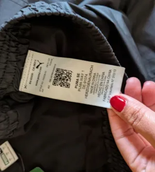 Falda deportiva Puma negra