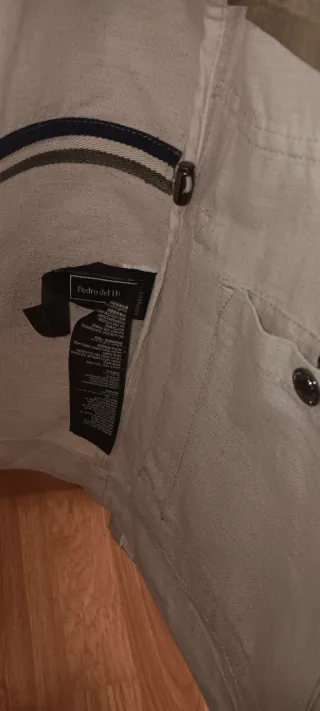 Chaqueta Perro del Hierro Beige Lino.