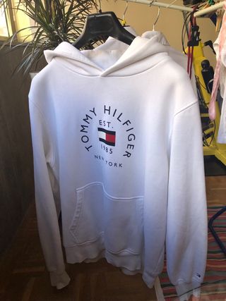 Sudadera Tommy Hilfiger Blanca