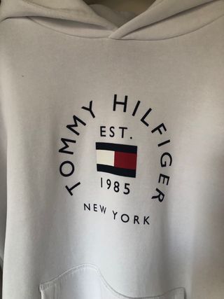 Sudadera Tommy Hilfiger Blanca