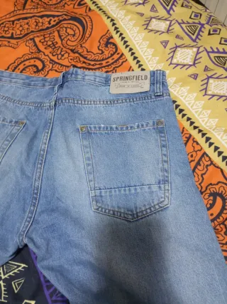 Pantalones vaqueros azules