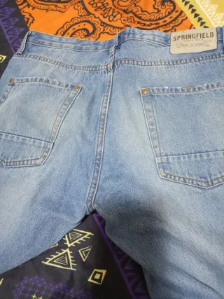 Pantalones vaqueros azules